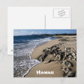 Hawaiianische Strände Postkarte (Vorne/Hinten)