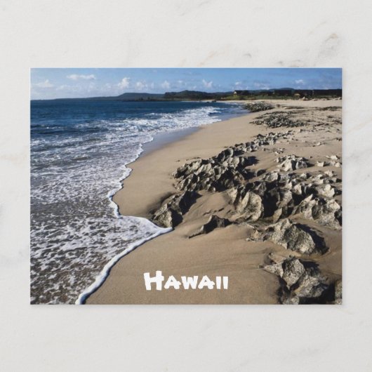 Hawaiianische Strände Postkarte (Vorderseite)