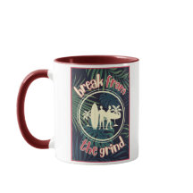 Hawaiianische Surf-Kaffeetasse