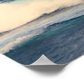 Hawaiianische Surfer drucken Poster (Ecke)