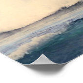 Hawaiianische Surfer drucken Poster (Ecke)