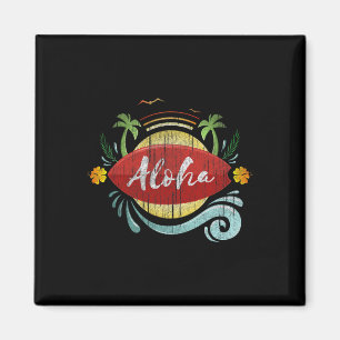 Hawaiianische Surfer Urlaub Aloha Hawaii Luau Cost Magnet