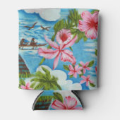 Hawaiianische Szenen Dosenkühler (Vorderseite)