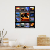 Hawaiianische Szenen Poster (Küche)