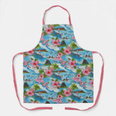 Hawaiianische Szenen Schürze (Vorderseite)