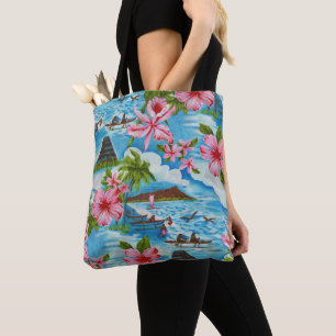 Hawaiianische Szenen Tasche
