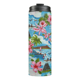 Hawaiianische Szenen Thermosbecher