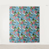 Hawaiianische Szenen Wandteppich (Vorderseite)