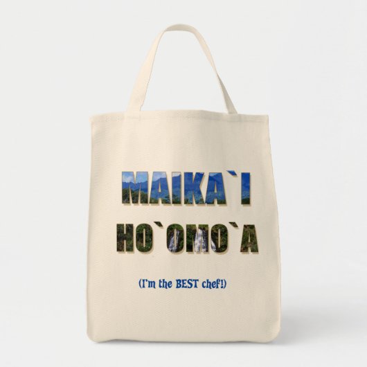 Hawaiianische Tasche Maika`i Ho`omo`a (Vorne)