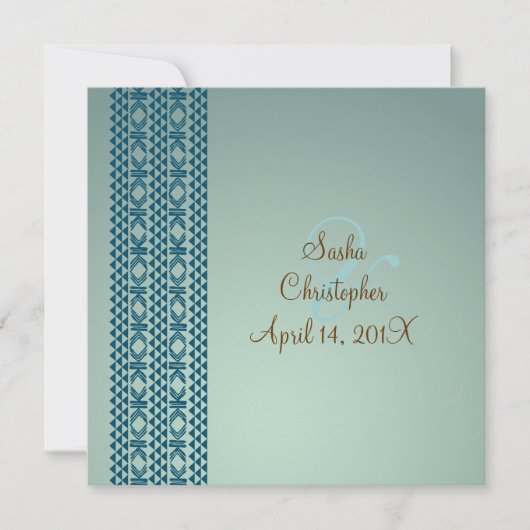 Hawaiianische Tattoo-Party Einladung (Vorderseite)