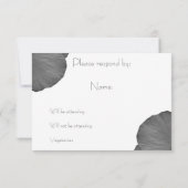 Hawaiianische Träume RSVP Karte (Rückseite)