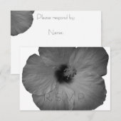 Hawaiianische Träume RSVP Karte (Vorne/Hinten)