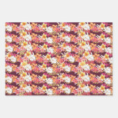 Hawaiianische Tropen-2-Wrapping Paper Geschenkpapier Set (Vorderseite 2)