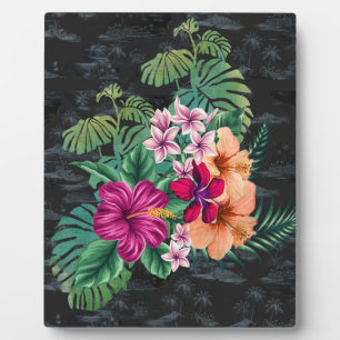 Hawaiianische Tropenvereinbarung Fotoplatte