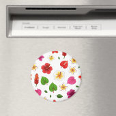Hawaiianische tropische Blume Magnet (In Situ (Geschirrspüler))