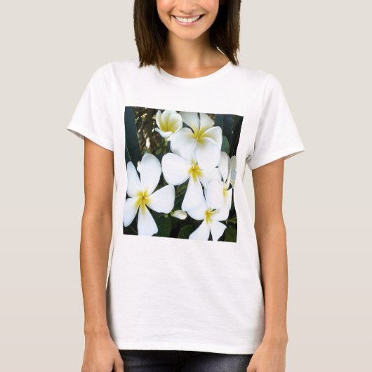 Hawaiianische tropische Blume T-Shirt (Vorderseite)