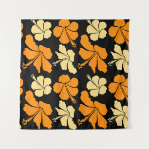 Hawaiianische tropische natürliche, blumengeschmüc wandteppich