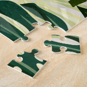 Hawaiianische tropische Pflanze, farbenfrohe Blume Puzzle (Seite)