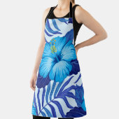 Hawaiianische tropische Pflanze, Hibiskus Muster. Schürze (InSitu)