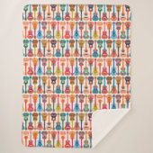 Hawaiianische Ukulele Sherpadecke (Vorderseite)