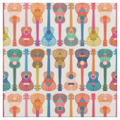 Hawaiianische Ukulele Stoff (Nahaufnahme)