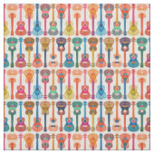 Hawaiianische Ukulele Stoff (Muster)