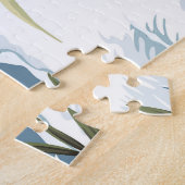 Hawaiianische Vintage, blumengeschmückte Sommerstr Puzzle (Seite)