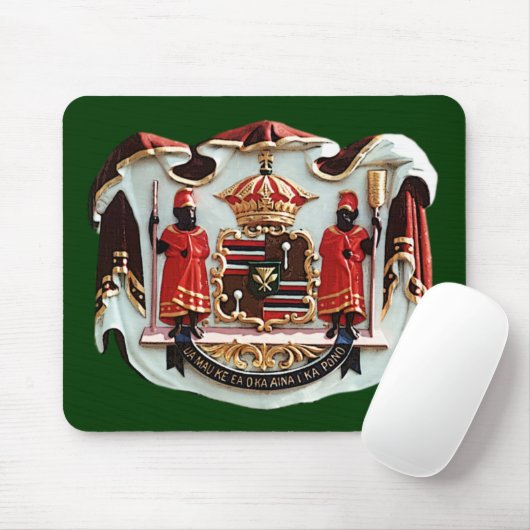 Hawaiianische Wappen Mousepad (Mit Mouse)