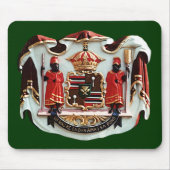 Hawaiianische Wappen Mousepad (Vorne)
