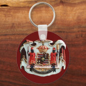 Hawaiianische Wappen Schlüsselanhänger (Vorderseite)