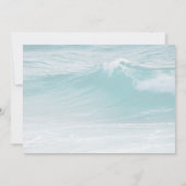 Hawaiianische Weihnachtszeit-Party Einladung (Rückseite)