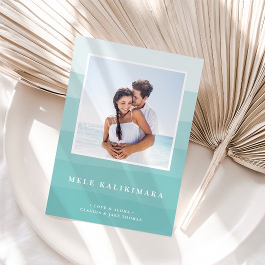 Hawaiianische Wünsche | FOTO Feiertagskarte