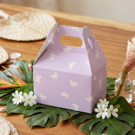 Hawaiianischer Aloha-Druck süßes Naupaka-Muster Geschenkschachtel