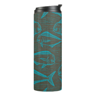 Hawaiianischer Aufdruck Thermosbecher