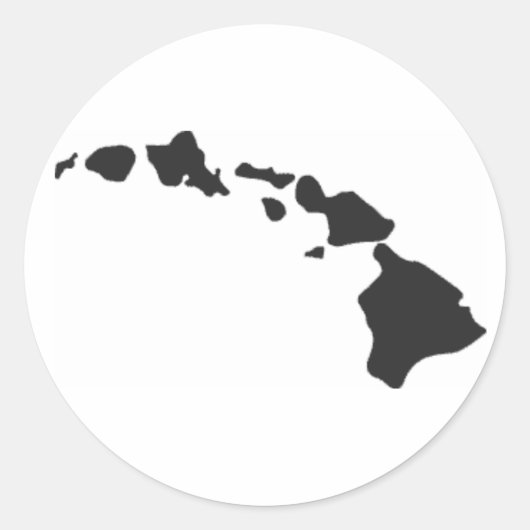 Hawaiianischer Aufkleber (Vorderseite)