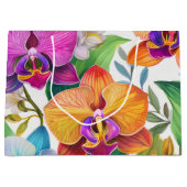 hawaiianischer Druck Große Geschenktüte (Vorderseite)