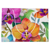 hawaiianischer Druck Große Geschenktüte (Rückseite)