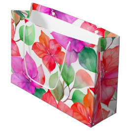 hawaiianischer Druck Große Geschenktüte