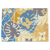 hawaiianischer Druck Große Geschenktüte (Vorderseite)