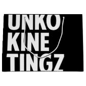 hawaiianischer Druck Große Geschenktüte (Vorderseite)