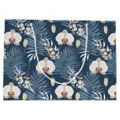 hawaiianischer Druck Große Geschenktüte (Rückseite)