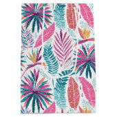 hawaiianischer Druck Mittlere Geschenktüte (Rückseite)