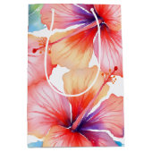 hawaiianischer Druck Mittlere Geschenktüte (Vorderseite)