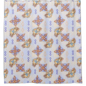 Hawaiianischer Duschvorhang (Vorderseite)