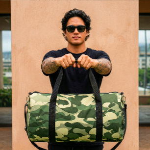 Hawaiianischer Fisch-Tarnmuster Ulua Papio Duffle Bag