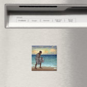Hawaiianischer Fischer - Charles William Bartlett  Magnet (In Situ (Geschirrspüler))