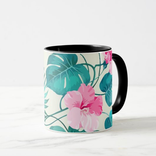 Hawaiianischer Garten Tasse (VorderseiteRechts)