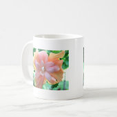 Hawaiianischer Hibiskus Blume Foto Kaffeetasse (Vorderseite Links)