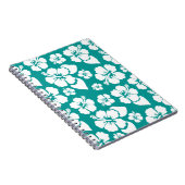 Hawaiianischer Hibiskus Blume Muster Notizblock (Rechte Seite)