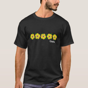 Hawaiianischer Hibiskus Blume Oahu Hawaii T-Shirt